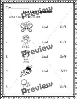 loud soft tests|loud or soft plays.